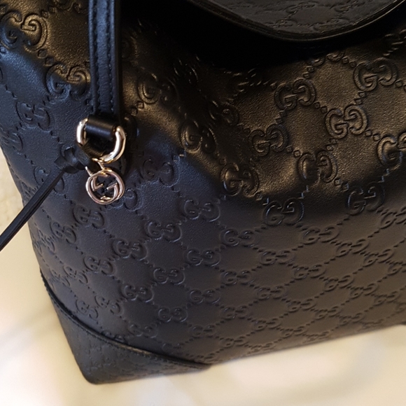 GUCCI Guccissima Bree Top Handle - Picture 4 of 16